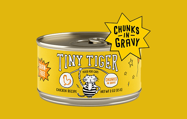 Tiny Tiger Chunks Review | CatFoodAdvisor